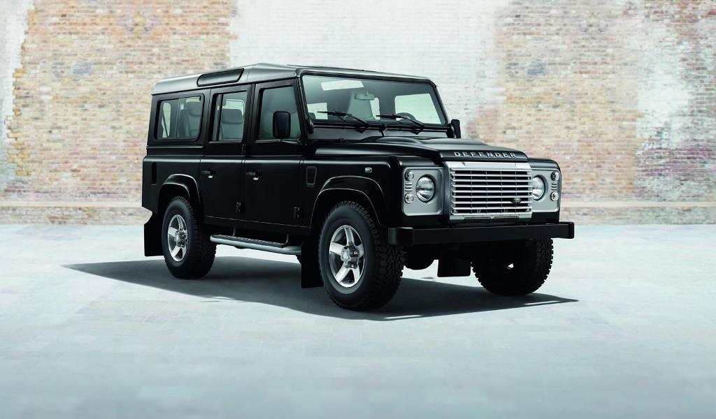 Land Rover Defender Silver Black