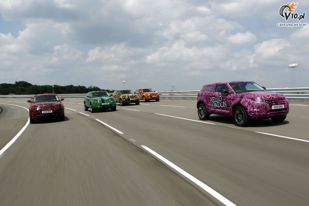 Nowy Range Rover Evoque - specjalne prototypy