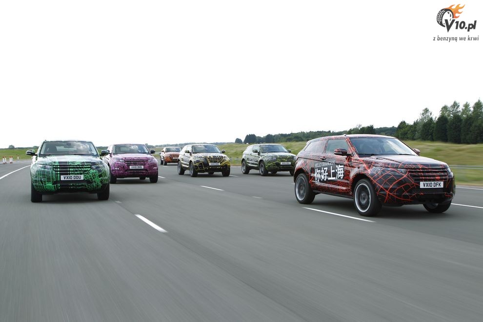 Nowy Range Rover Evoque - specjalne prototypy