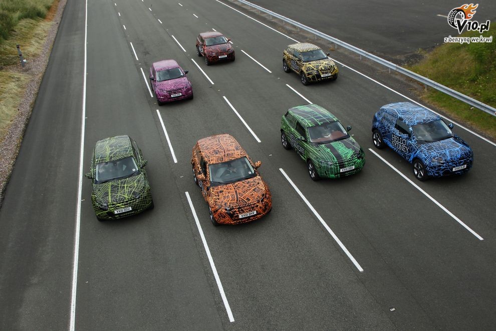 Nowy Range Rover Evoque - specjalne prototypy