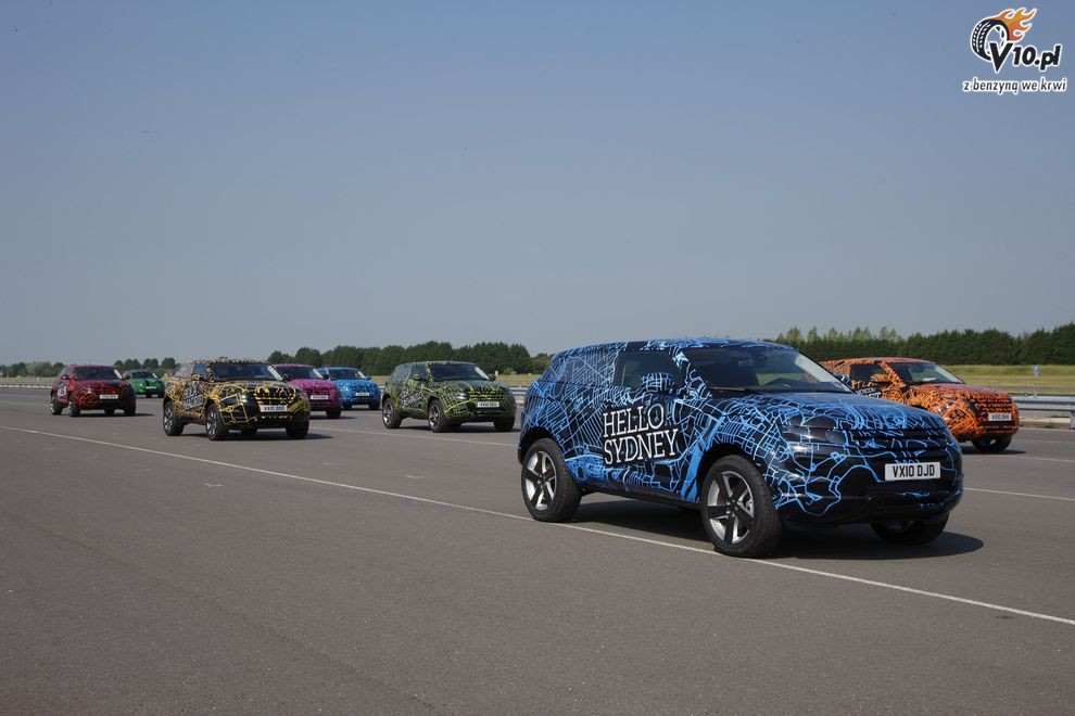 Nowy Range Rover Evoque - specjalne prototypy