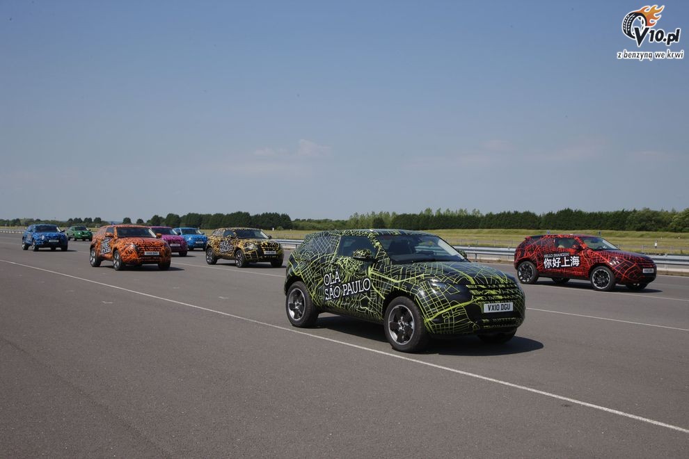 Nowy Range Rover Evoque - specjalne prototypy