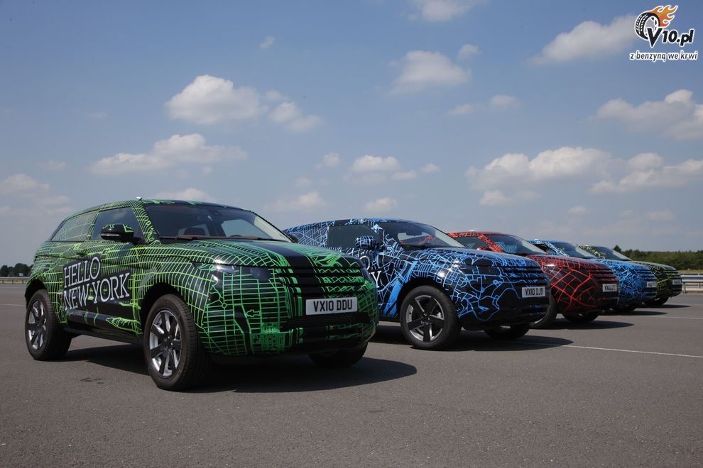 Nowy Range Rover Evoque - specjalne prototypy