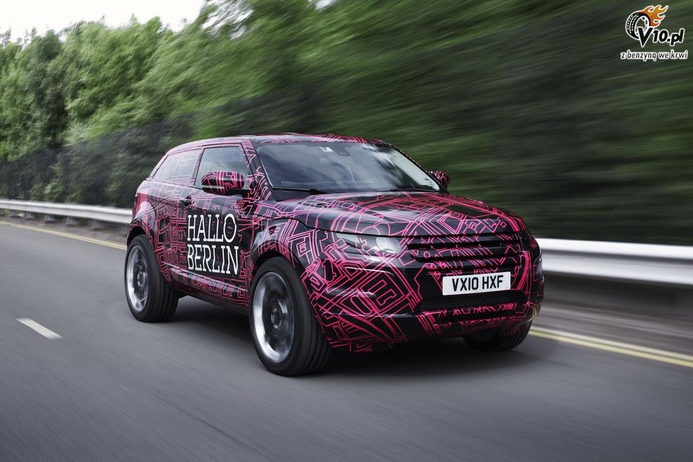 Nowy Range Rover Evoque - specjalne prototypy