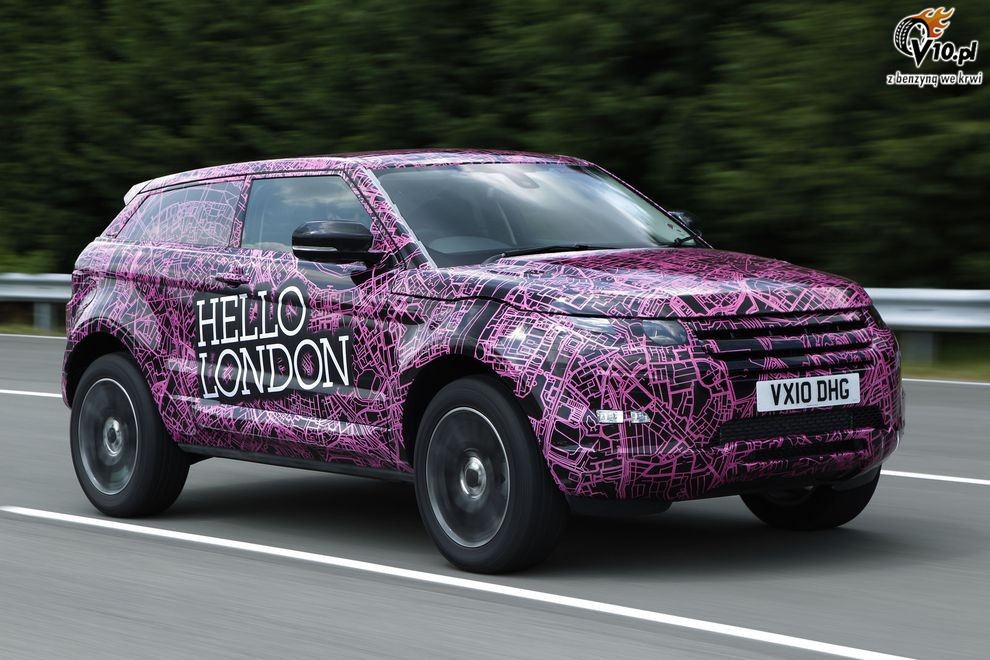 Nowy Range Rover Evoque - specjalne prototypy