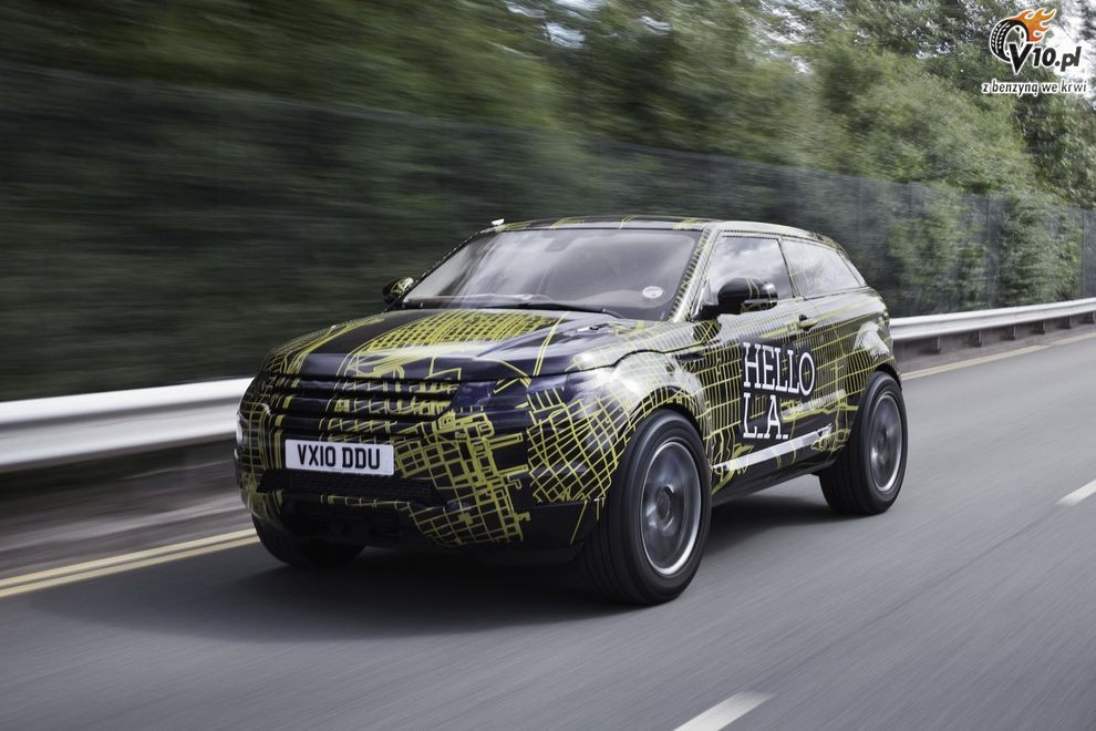 Nowy Range Rover Evoque - specjalne prototypy