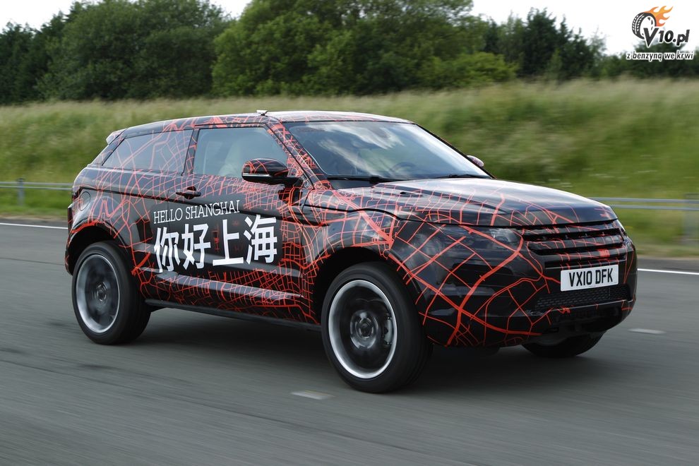 Nowy Range Rover Evoque - specjalne prototypy