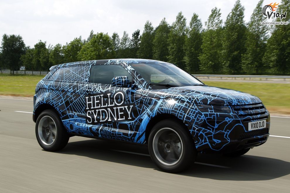 Nowy Range Rover Evoque - specjalne prototypy