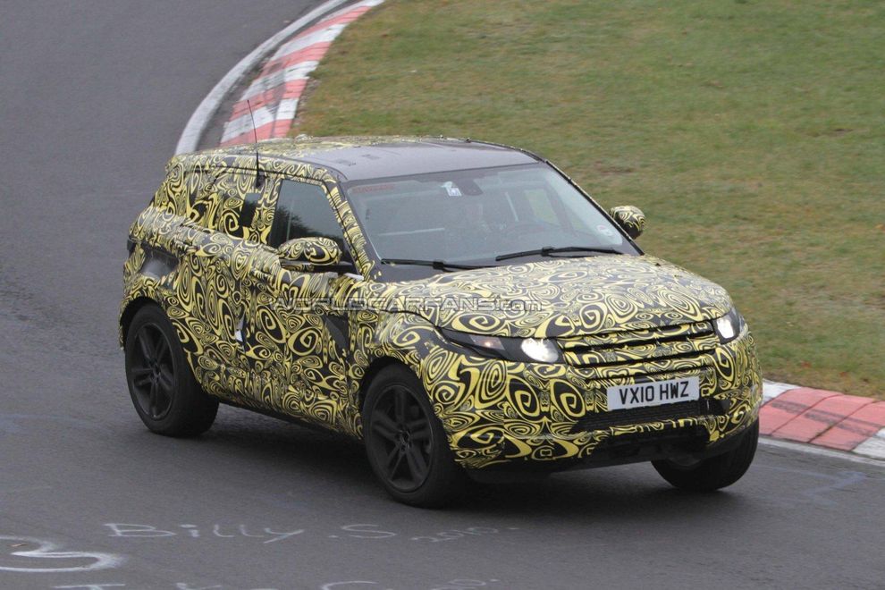 Nowy Range Rover Evoque 5d - zdjcie szpiegowskie