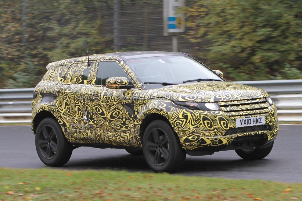Nowy Range Rover Evoque 5d - zdjcie szpiegowskie