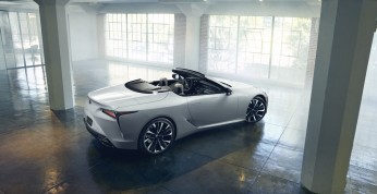 Lexus LC Convertible - produkcyjna wersja zadebiutuje w Goodwood