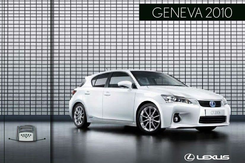Nowy Lexus CT 200h 2010 - oficjalna broszura
