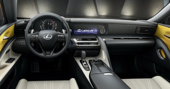 Lexus LC Yellow Edition