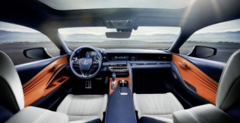 Lexus LC 500h - wnętrze jak żadne inne (wideo)