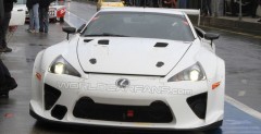 Lexus LFA - wersja wycigowa podczas testw