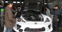 Lexus LFA - wersja wycigowa podczas testw