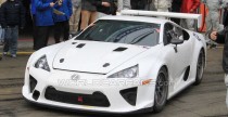 Lexus LFA - wersja wycigowa podczas testw