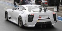 Lexus LFA - wersja wycigowa podczas testw