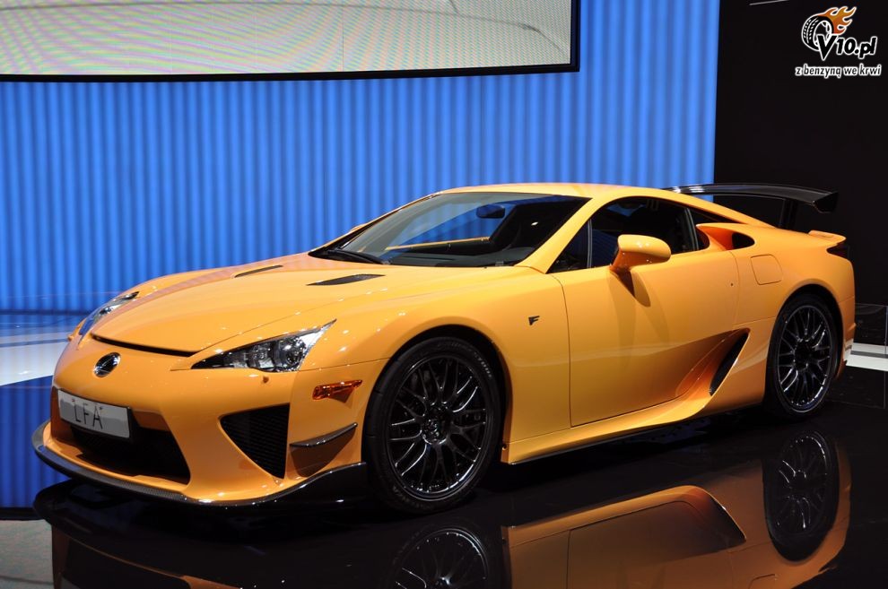 Lexus LFA Nurburgring Edition na targach w Genewie