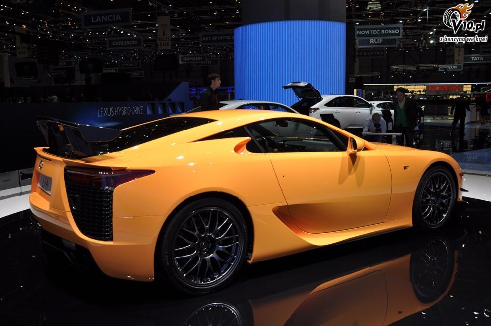 Lexus LFA Nurburgring Edition na targach w Genewie