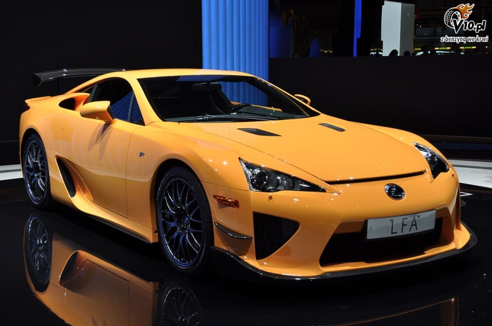 Lexus LFA Nurburgring Edition na targach w Genewie