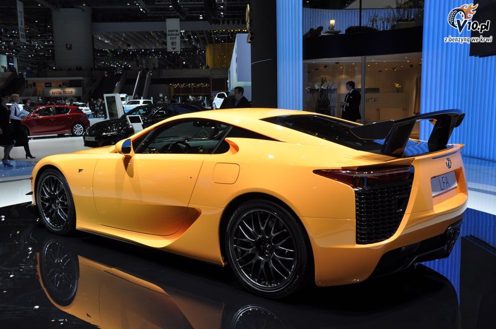 Lexus LFA Nurburgring Edition na targach w Genewie