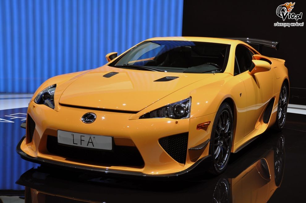 Lexus LFA Nurburgring Edition na targach w Genewie
