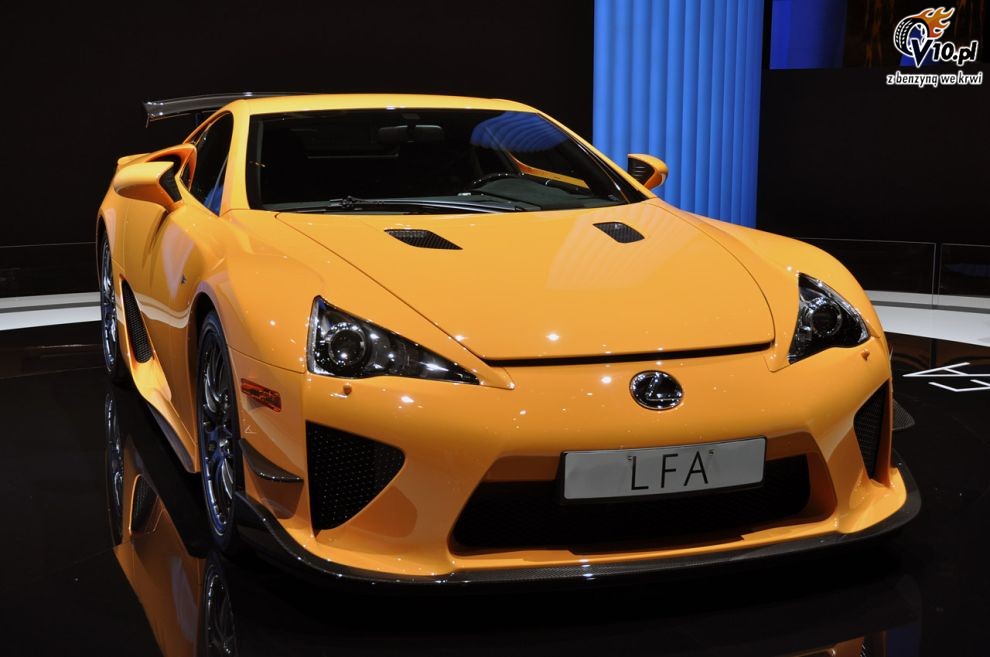 Lexus LFA Nurburgring Edition na targach w Genewie