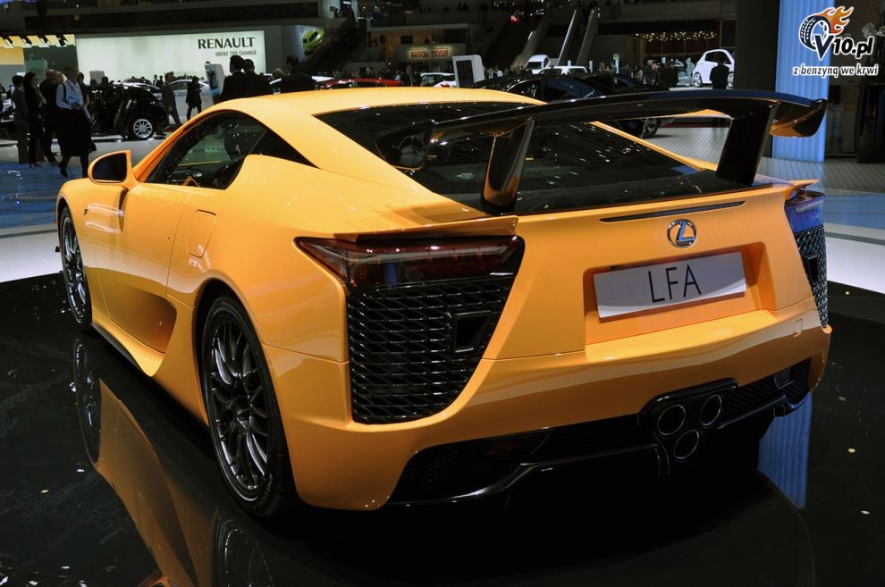 Lexus LFA Nurburgring Edition na targach w Genewie