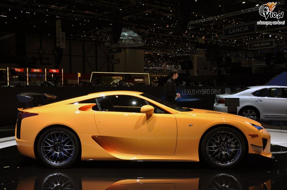 Lexus LFA Nurburgring Edition na targach w Genewie