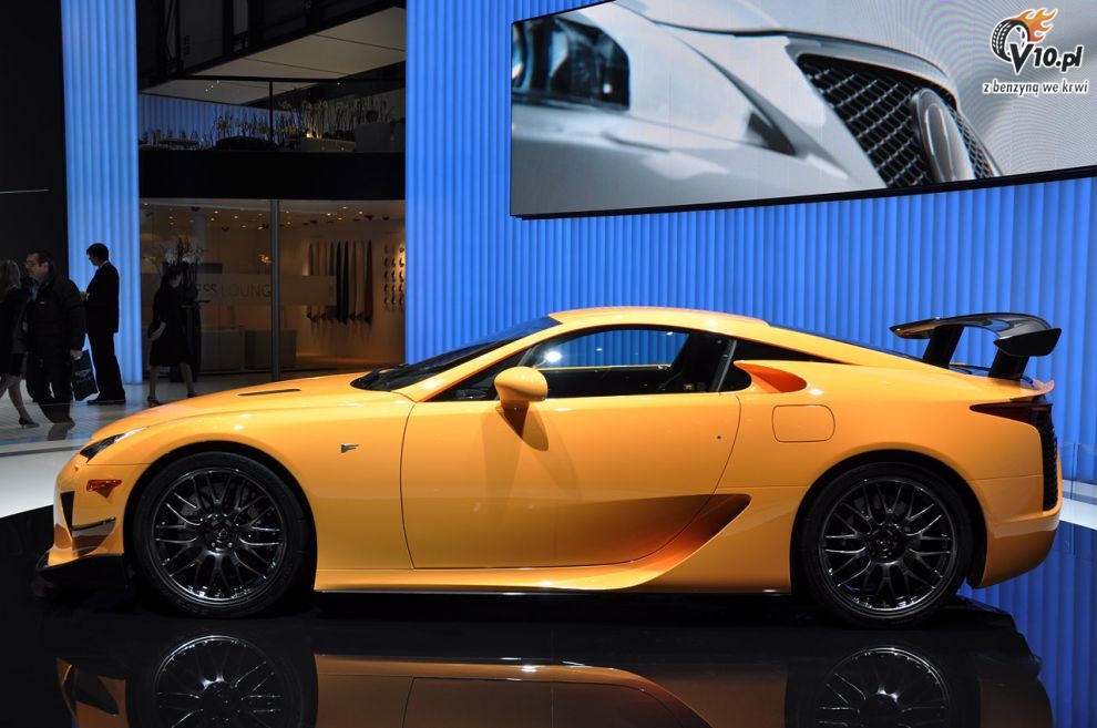 Lexus LFA Nurburgring Edition na targach w Genewie