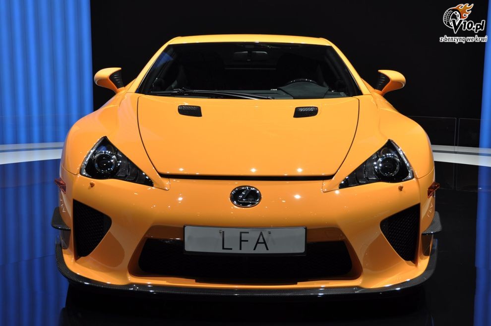 Lexus LFA Nurburgring Edition na targach w Genewie