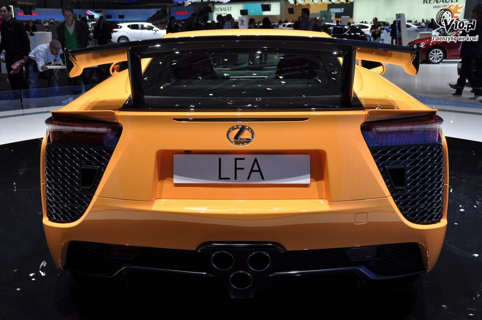 Lexus LFA Nurburgring Edition na targach w Genewie