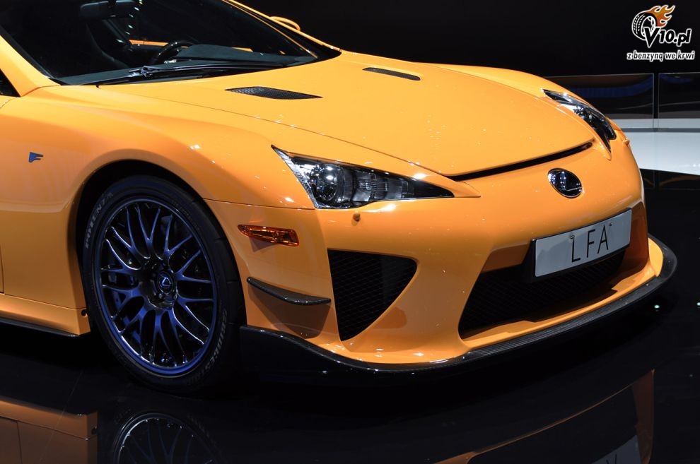 Lexus LFA Nurburgring Edition na targach w Genewie