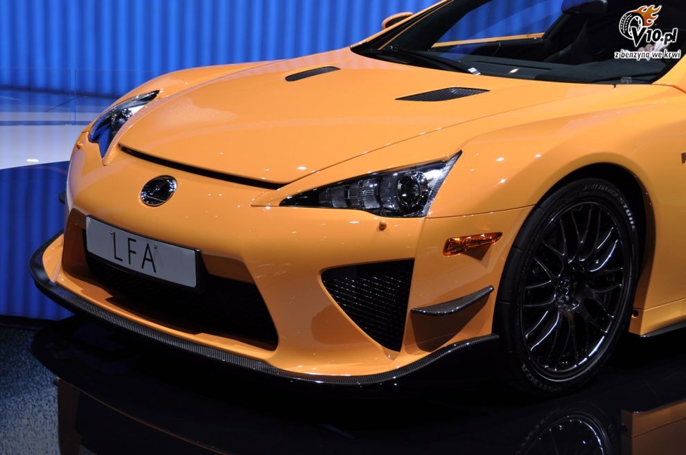 Lexus LFA Nurburgring Edition na targach w Genewie