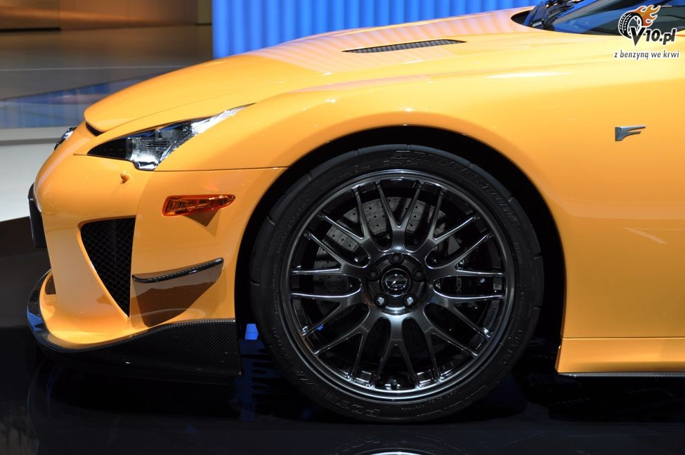 Lexus LFA Nurburgring Edition na targach w Genewie