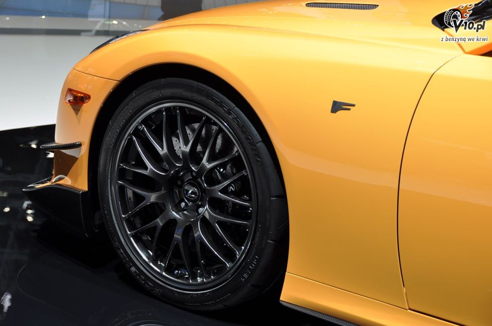 Lexus LFA Nurburgring Edition na targach w Genewie