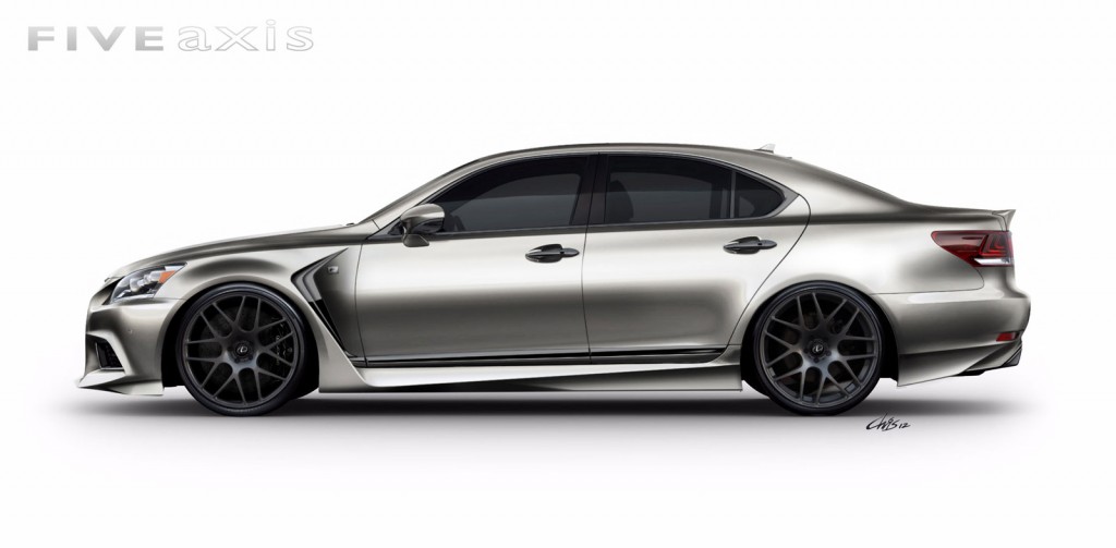 Lexus LS460 F Sport Five Axis