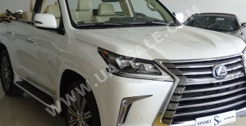 Lexus LX570 Cabrio, czyli ekstrawagancja po arabsku