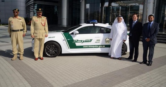 Lexus RC-F Dubai Police
