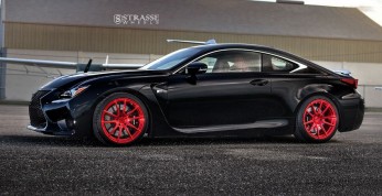Lexus RC F z felgami Strasse Wheels