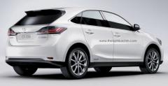 Lexus CX SUV - wizualizacje