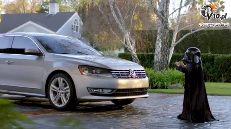 Lord Vader Volkswagena pokonany - zabawna parodia reklamy nowego Passata