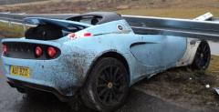 Lotus Elise Club Racer - wypadek