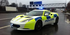 Lotus Evora w policyjnych barwach