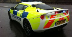 Lotus Evora w policyjnych barwach