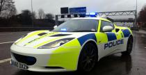 Lotus Evora w policyjnych barwach