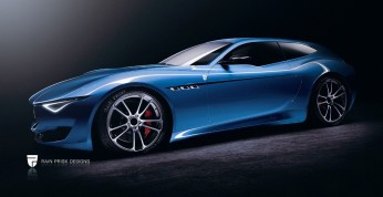 Maserati Alfieri Shooting Brake na wizualizacji