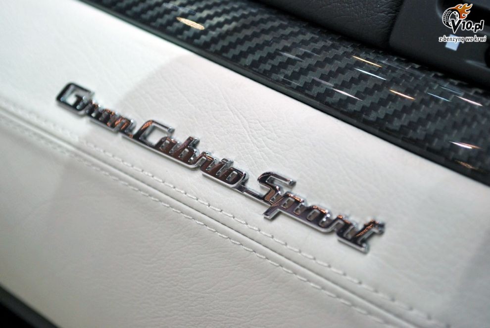 Maserati GranCabrio Sport na targach w Genewie