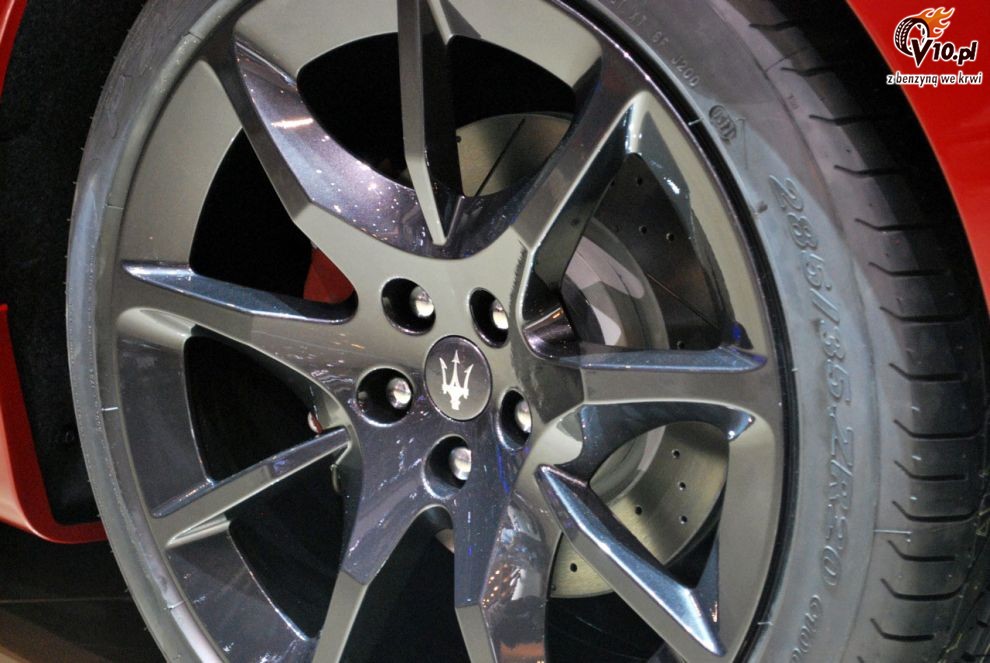 Maserati GranCabrio Sport na targach w Genewie